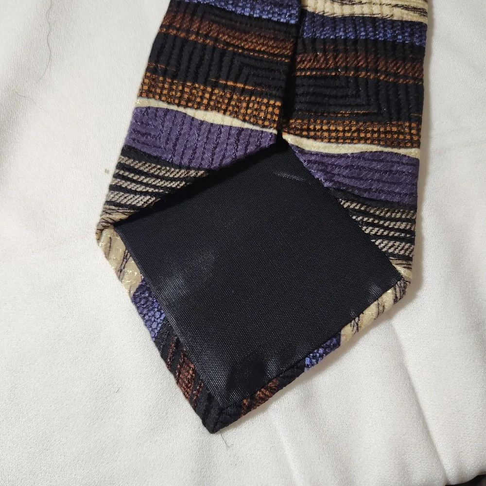 Haggar‎ City Casuals Multicolored Tie All Silk 58 x 4 Inches